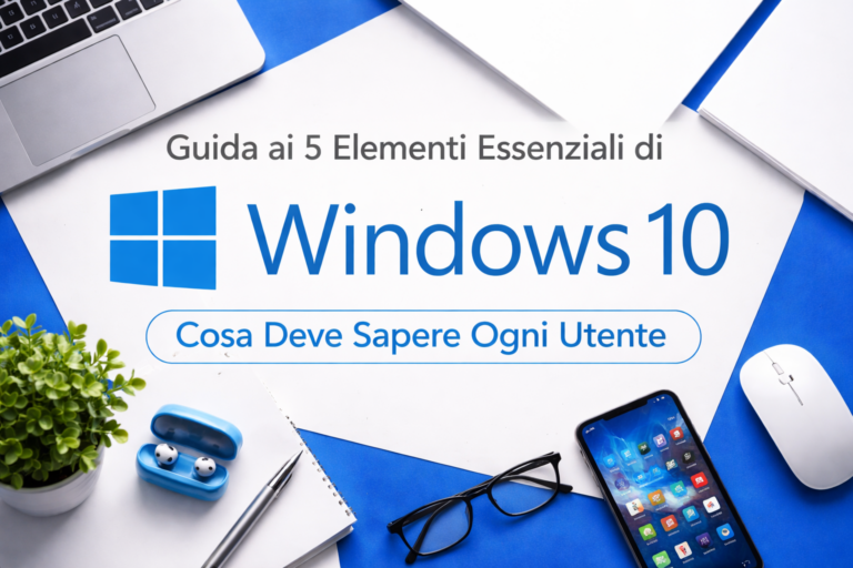 Guida ai 5 Elementi Essenziali di Windows 10: Cosa Deve Sapere Ogni Utente